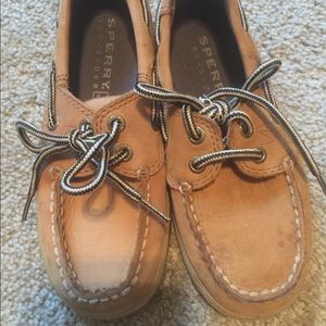 Little boys sperries.